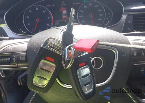 2013 Audi A6 3.0T Premium from USA, damaged, VIN WAUHGAFC7DN099864